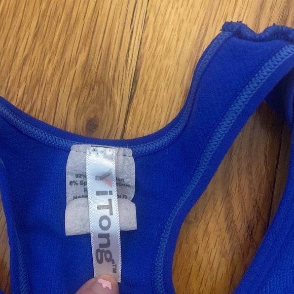Yitong Girls Blue Tank Top OS - Picture 2 of 7